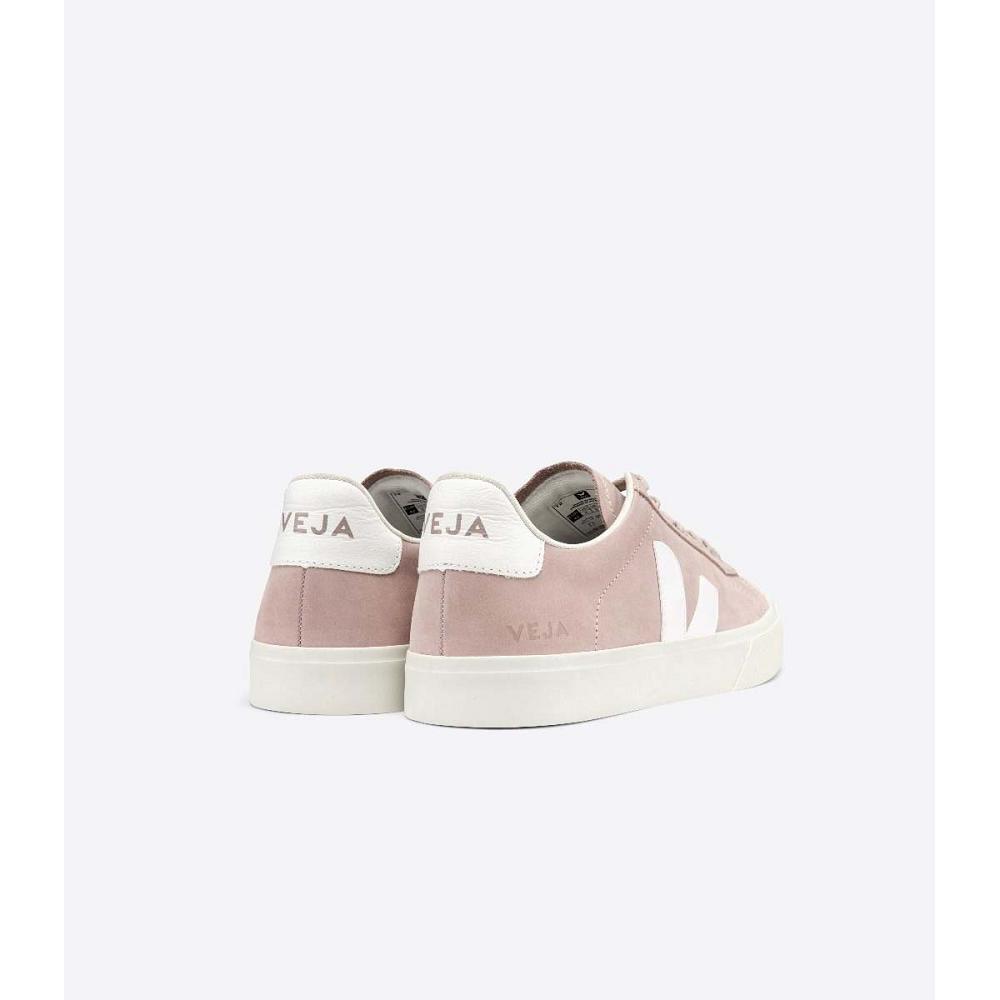 Veja CAMPO NUBUCK Low Tops Sneakers Dames Roze | BE 599SGL